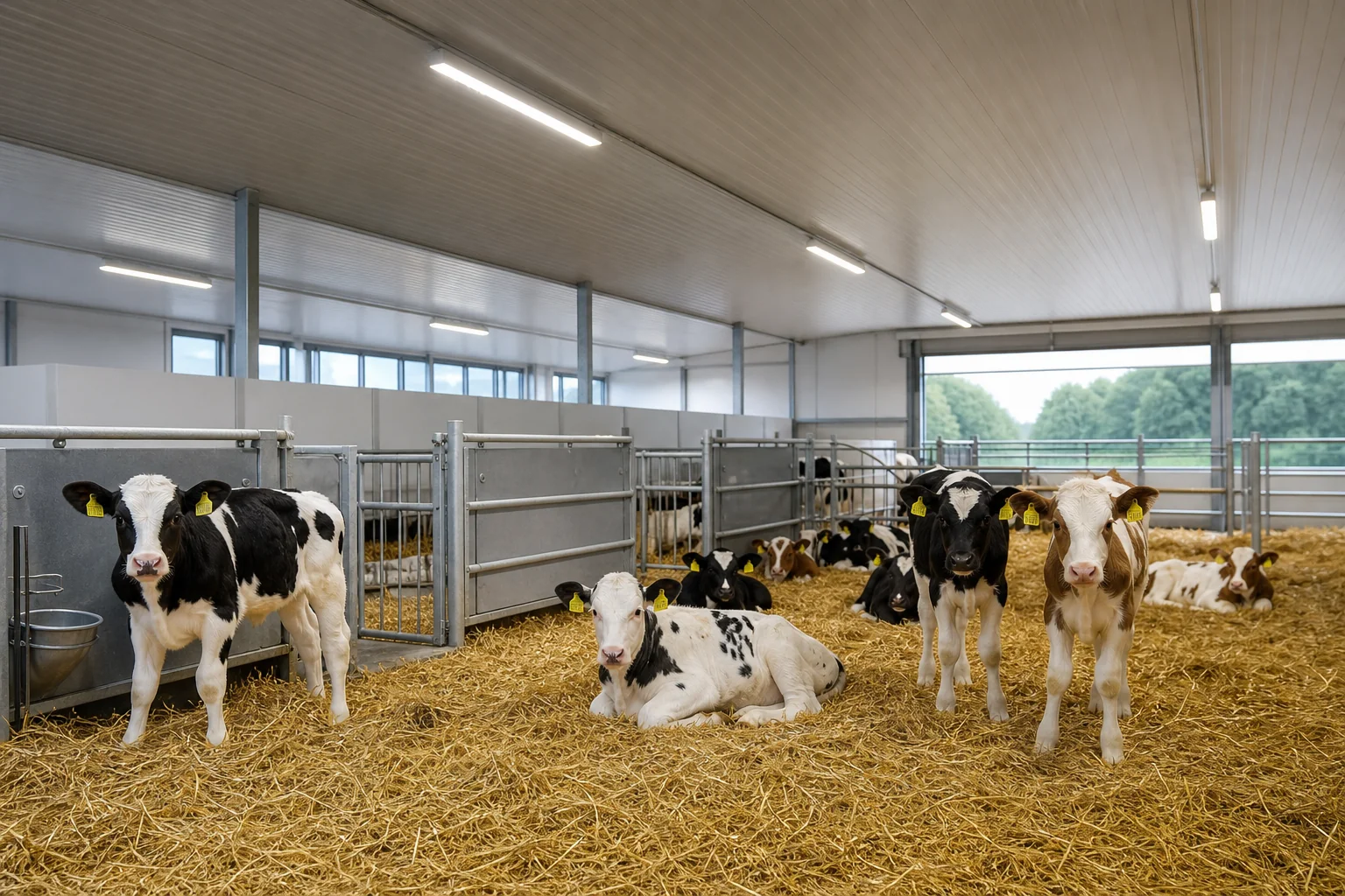 LED Stall Lampen: Verbessertes Licht für Kälber Stalleuchten