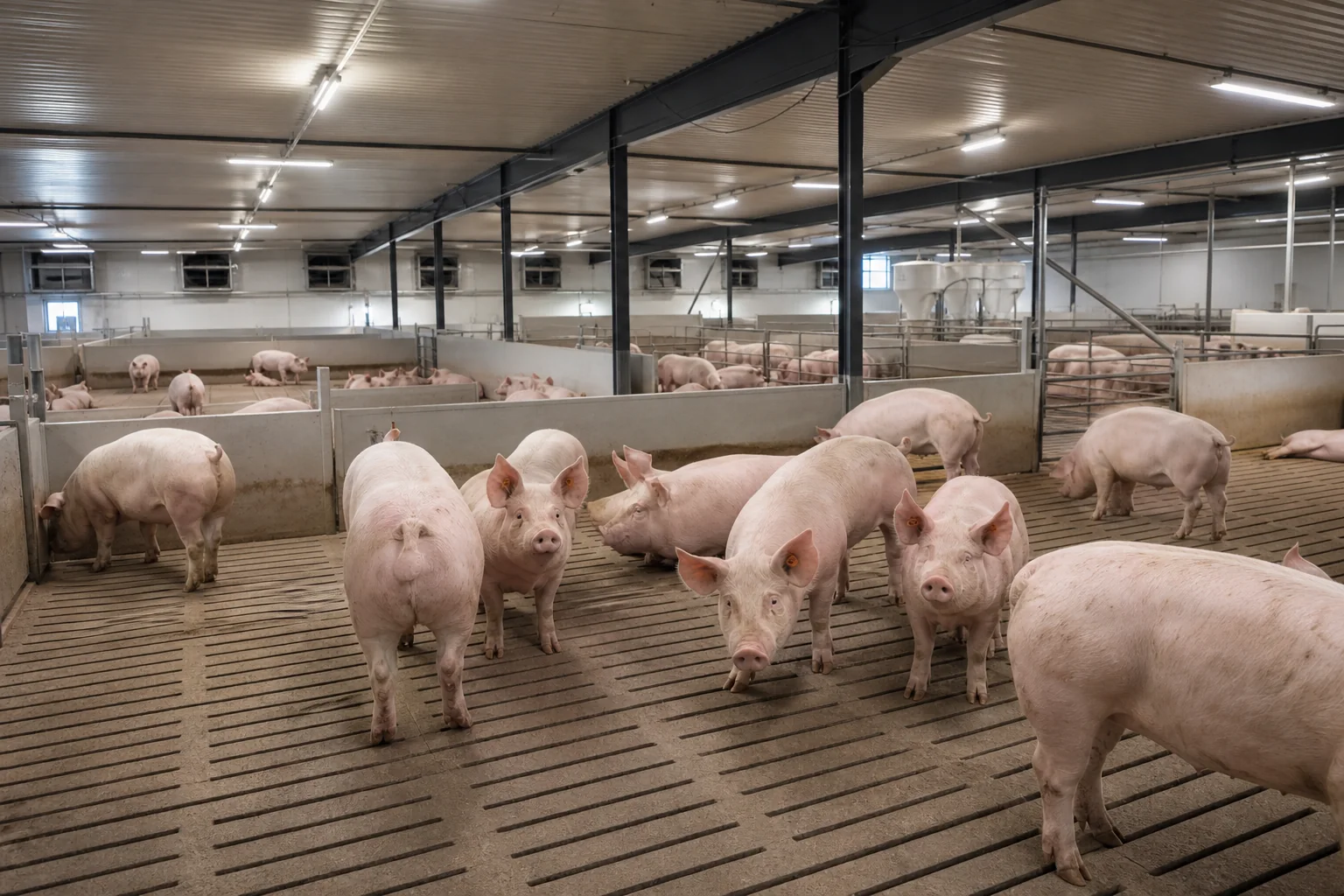 Energieeffiziente LED-Stalleuchten: Innovation im Schweinestall